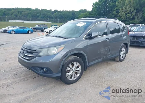 2012 Honda Cr-V Ex-L z USA, uszkodzony, nr VIN 5J6RM4H75CL009746